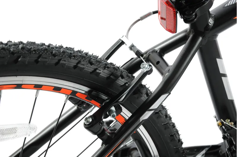 Ammaco Santos 24 Inch Wheel Kids Mountain Bike Black-3